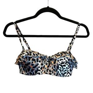 5 for $25🔥Speedo Cheetah Print Bikini Top Size 36DD